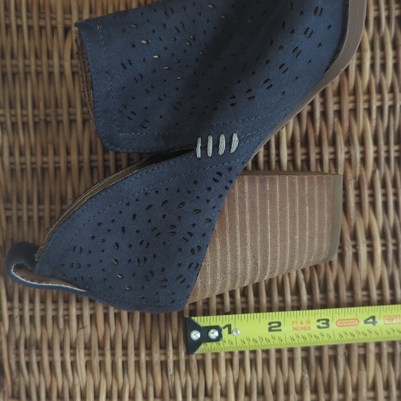 Women's Massini blue ankle boots - size 7.5 - Picture 6 of 6